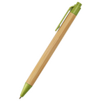 Bambus-Weizenstroh-Kugelschreiber, ohne Werbeanbringung