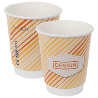 Becher doppelwandig mit Eichstrich 200 ml