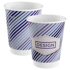 Becher doppelwandig mit Eichstrich 300 ml, 4/0-farbig (CMYK)