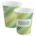 Becher einwandig mit Eichstrich 200 ml, 4/0-farbig (CMYK)