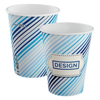 Becher einwandig mit Eichstrich 300 ml, 4/0-farbig (CMYK)