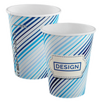 Becher einwandig mit Eichstrich 300 ml, 4/0-farbig (CMYK)