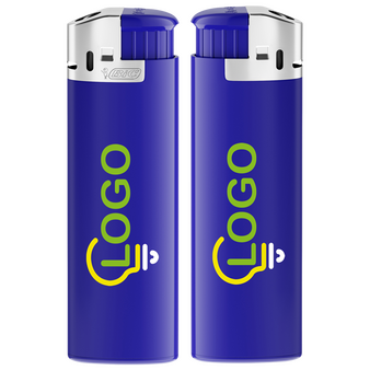 BIC®-Elektro-Feuerzeug, 3-farbig beidseitig bedruckt