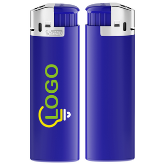 BIC®-Elektro-Feuerzeug, 3-farbig einseitig bedruckt