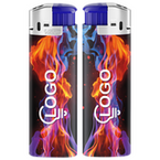 BIC®-Elektro-Feuerzeug, 4/0-farbig rundherum bedruckt