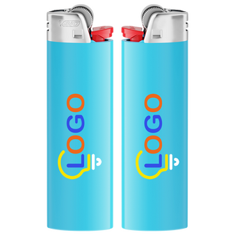 BIC®-Reibradfeuerzeug Maxi, 4-farbig beidseitig bedruckt