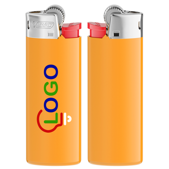 BIC®-Reibradfeuerzeug Mini, 4-farbig einseitig bedruckt