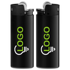 BIC®-Reibradfeuerzeug Mini schwarz, 2-farbig beidseitig bedruckt