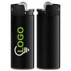 BIC®-Reibradfeuerzeug Mini schwarz, 2-farbig einseitig bedruckt