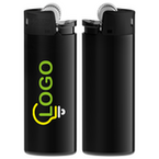 BIC®-Reibradfeuerzeug Mini schwarz, 3-farbig einseitig bedruckt