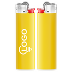 BIC®-Reibradfeuerzeug Slim, 1-farbig einseitig bedruckt