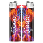 BIC®-Reibradfeuerzeug Slim, 4/0-farbig rundherum bedruckt