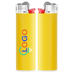 BIC®-Reibradfeuerzeug Slim, 4-farbig einseitig bedruckt