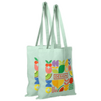 Bio-Baumwolltasche farbig, Langhenkel - 4/4-farbig, beidseitig bedruckt