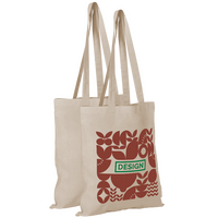 Bio-Baumwolltasche Langhenkel, 2-farbig, einseitig bedruckt