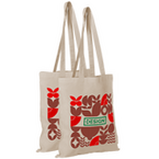 Bio-Baumwolltasche Langhenkel, 3-farbig, beidseitig bedruckt