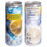 Energydrink, farbig bedruckt, Motiv