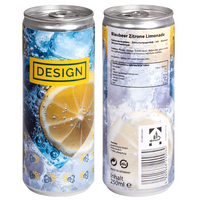 Energydrink, farbig bedruckt, Motiv
