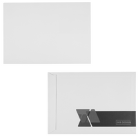 Briefumschlag DIN B4 (Lasche an der schmalen Seite) haftklebend ohne Fenster einseitig 0/1 bedruckt (Rückseite)
