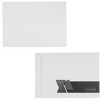Briefumschlag DIN B4 (Lasche an der schmalen Seite) haftklebend ohne Fenster einseitig 0/1 bedruckt (Rückseite)