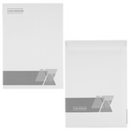 Briefumschlag DIN C4 (Lasche an der schmalen Seite) haftklebend ohne Fenster beidseitig 1/1 bedruckt