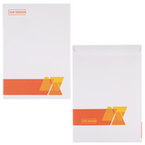 Briefumschlag DIN C4 (Lasche an der schmalen Seite) haftklebend ohne Fenster beidseitig 4/4 farbig bedruckt