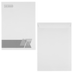 Briefumschlag DIN C4 (Lasche an der schmalen Seite) haftklebend ohne Fenster einseitig 1/0 bedruckt
