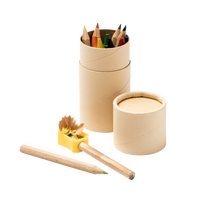 Bunt- und Holzstifte-Set 13-teilig inkl. Spitzer