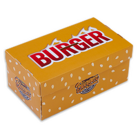 Burgerbox (17,5 x 10 x 7,5 cm) einseitig bedruckt 4/0-farbig