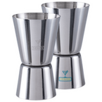 Messbecher aus Edelstahl mit Veredelung