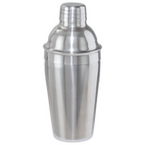 Cocktailshaker unbedruckt aus Edelstahl 