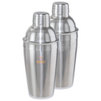 Shaker aus Edelstahl mit Veredelung