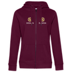 Damen-Sweatjacke, Premium - B&C Collection, mit zwei Druck- oder Stickpositionen
