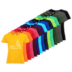 Tshirt, farbig bedruckt, Motiv