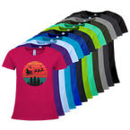 Tshirt, farbig bedruckt, Motiv
