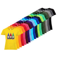 Tshirt, farbig bedruckt, Motiv