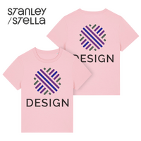 Damen-T-Shirt Organic - Stanley/Stella, mit zwei Druckpositionen