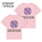 Damen-T-Shirt Organic - Stanley/Stella, mit zwei Druckpositionen