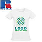Damen T-Shirt, Organic - Russell