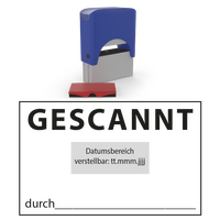 Datumstempel mit Motiv 