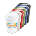 Doppelwandiger To-go-Becher bedruckt