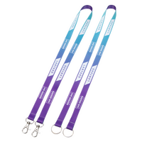 Duo Lanyards klassisch, 15 mm Schlüsselbandbreite