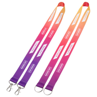 Duo Lanyards klassisch, 25 mm Schlüsselbandbreite