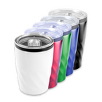 Edelstahlbecher mit Trinkdeckel unbedruckt