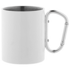 Edelstahltasse Karabinerhaken