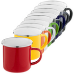 Emaille-Tasse Vintage