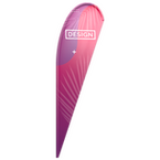Ersatzdruck für Beachflag Basic Drop L bedruckt