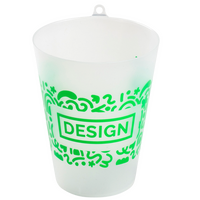 Eventbecher mit Lanyard-Öse bedruckt