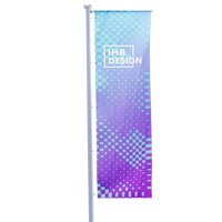 Flagge, farbig bedruckt, Motiv