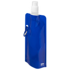 Faltbare Sportflasche aus RPET, 500 ml, ohne Werbeanbringung